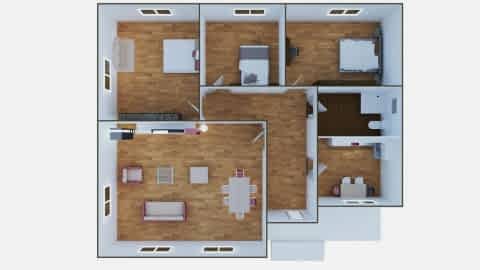 ASİA T109 PREFABRİK EV