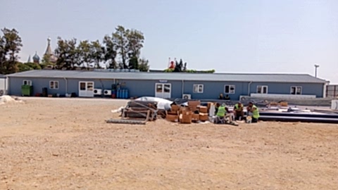 480m² PREFABRİK YEMEKHANE BİNASI