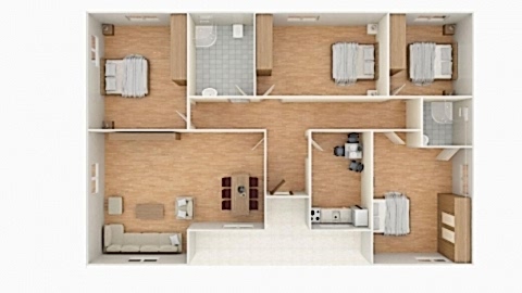 ASİA T142 PREFABRİK EV