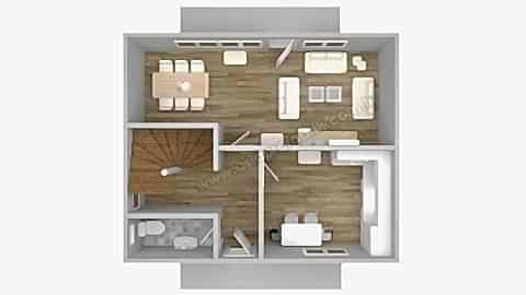 ASİA D124 PREFABRİK EV