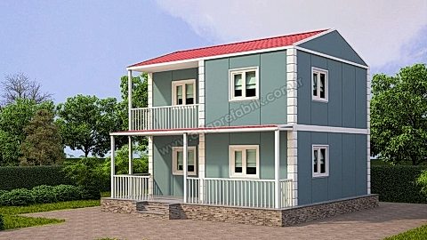 ASİA D106 PREFABRİK EV