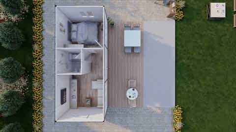 21 M² MODÜL EV