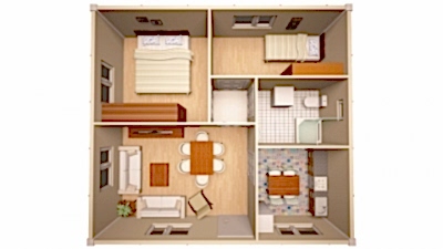 ASİA T45 PREFABRİK EV