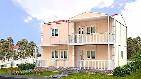 ASİA D154 PREFABRİK EV