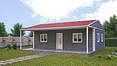 ASİA T80 PREFABRİK EV