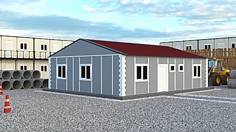 ASİA 101M2 PREFABRİK OFİS