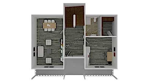 ASİA D153 PREFABRİK EV