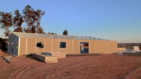 PREFABRİK YEMEKHANE BİNASI