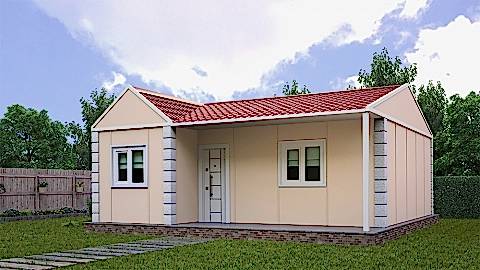 ASİA T58 PREFABRİK EV